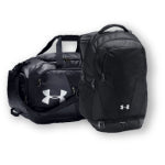 Add your company logo to quick ship Under Armour bags and backpacks