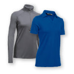Under Armour women's clothing and apparel is in stock now and ready for your logo branding